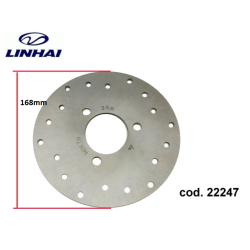 Tylna tarcza hamulcowa linhai 260 300 400, linhai 22247