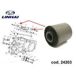 Tuleja mocowania silnika linhai 260 300 400, 24203