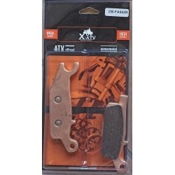 Klocki hamulcowe Yamaha Grizzly 550 700 przód lewa strona FA443R DB2155 3B4-W0045-00-00