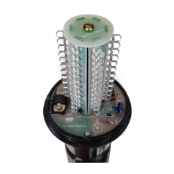 Lampa led sygnalizacyjna teleskopowa szkło pomarańczowe