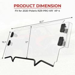 szyba polaris RZR PRO XP 2020