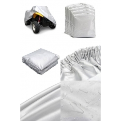 atv cover silver