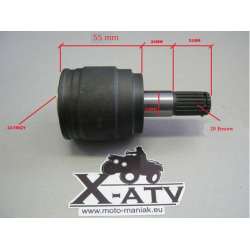 Przegub Honda Rubicon Foreman Rincon 680 wewnętrzny przód WE271171 CV1143