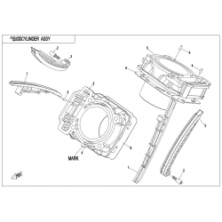 Wał korbowy cfmoto cforce 450 0GQ0-041100-00021
