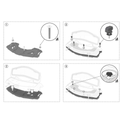 atv box tesseract Loncin xwolf 700