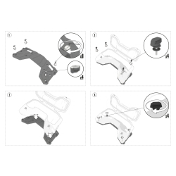 rear box tesseract cfmoto cforce 2024