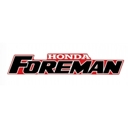 Naklejka Honda Foreman 300mm