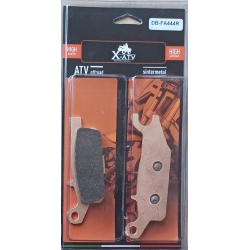 Klocki hamulcowe Yamaha Grizzly 550 700 przód prawa strona FA444R DB2156 3B4-W0045-10-00