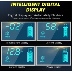 motorcycle charger LCD