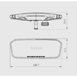 mirrors can-am maverick X3 , 715004924