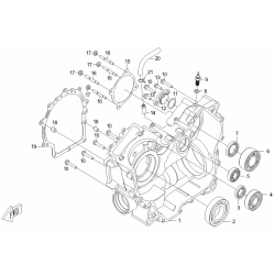 3. Uszczelniacz cfmoto 500 X5 22x38x7, 0180-012004, CF188-012004