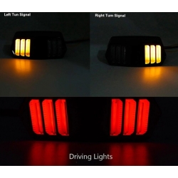 Lampa tylna multifunkcyjna pozycja stop kierunkowskazy