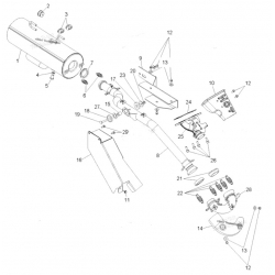 Uszczelka wydechu Polaris sportsman Ranger scrambler 5811511