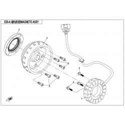 Stator cfmoto 800, 0800-032000-3000