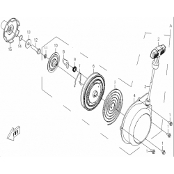 15. Korona cfmoto 500 X5 0180-092100-0010 CF188-092100-0010
