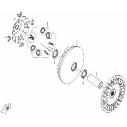 3. Uszczelniacz wariatora cfmoto 500 X5 0180-051204 CF188-051204