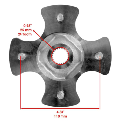 rear hub Honda TRX 420 500 520