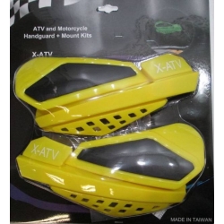oslony dloni X-ATV żółte komplet